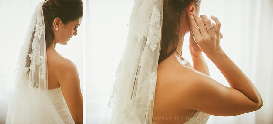 Yorkshire photographer capturing details of a bride's accessories